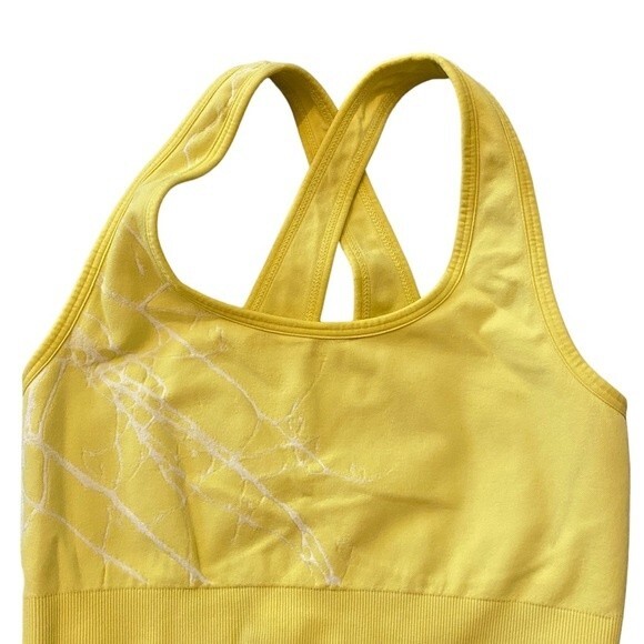 Nux sports bra, yoga clothing, criss cross back, moisture wicking med NWOT - Picture 3 of 7